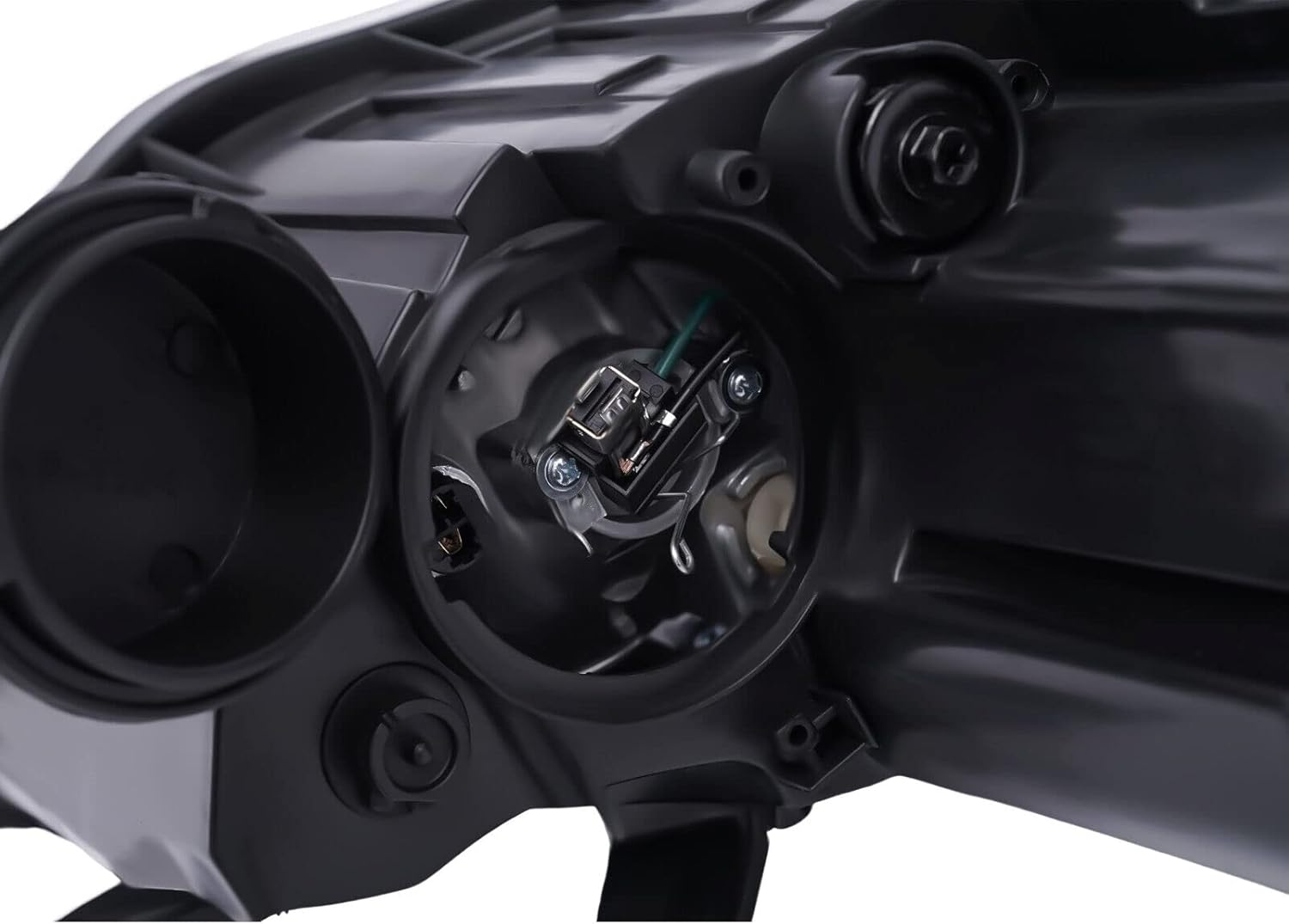 Compatible con Hyundai Elantra Sedan 2011-2013 Conjunto de repuesto de faros delanteros, lámpara de repuesto de proyector halógeno, luz del vehículo