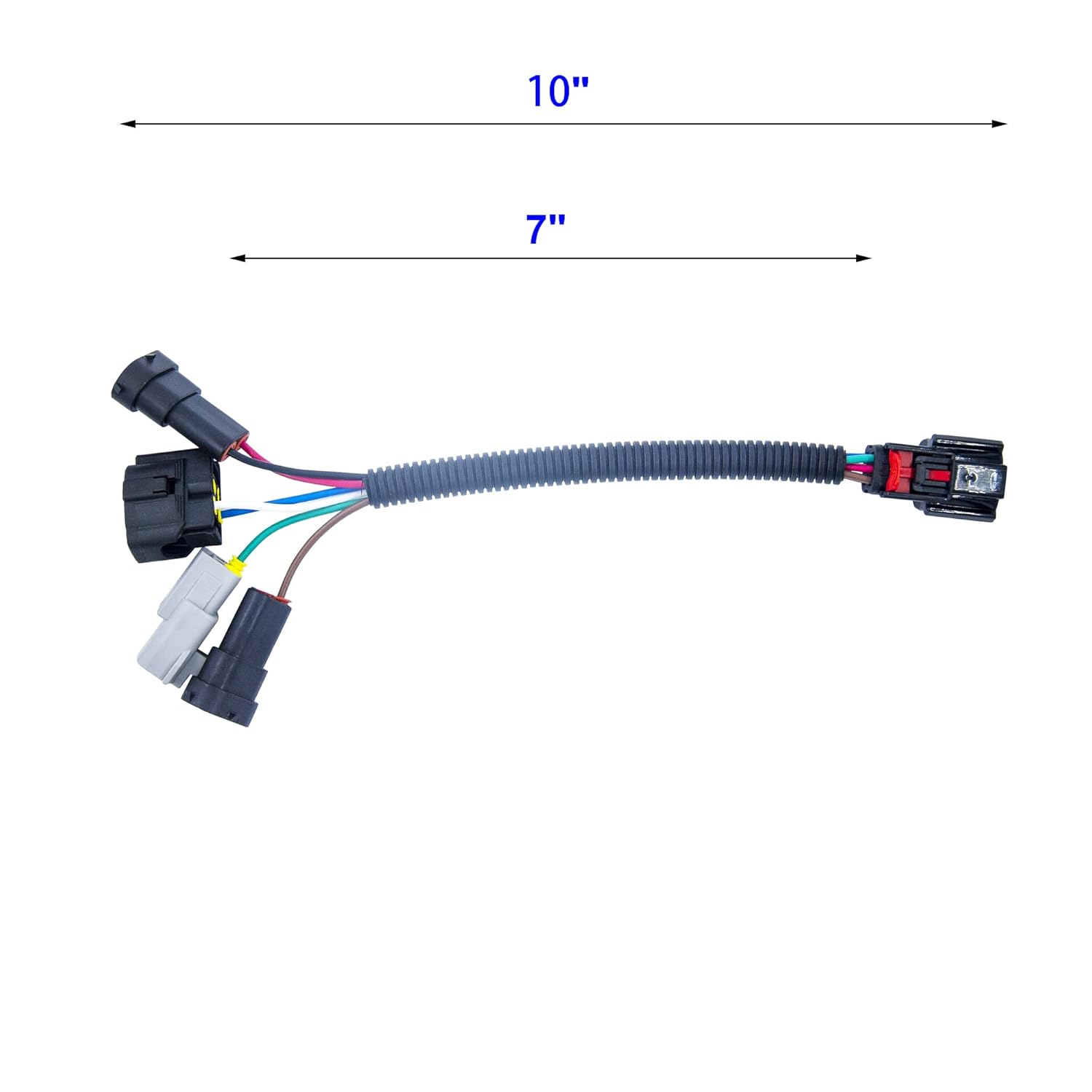 Arnés de conversión de faros LED mejorado, arnés de cable para faros delanteros compatible con Toyota Tacoma 2016-2023 para usar faros LED 2020+ (no