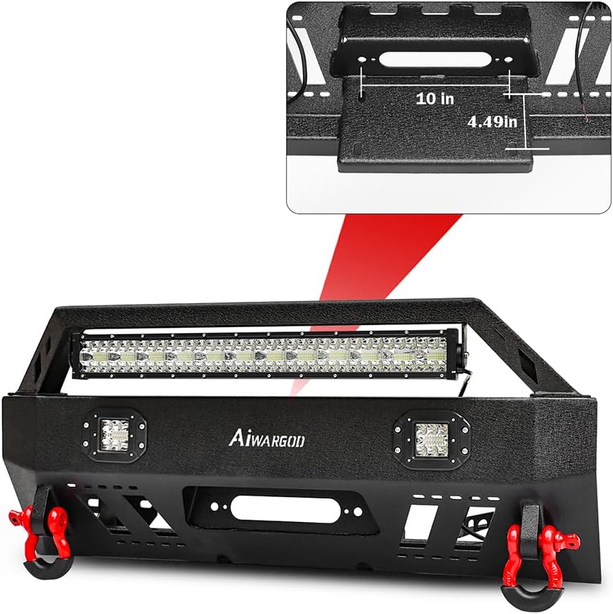 Parachoques delantero de 5 generación 4 Runner Limited 2020, parachoques delantero BESTZHEYU para 2010-2020 5 generación 4 Runner Limited Offroad