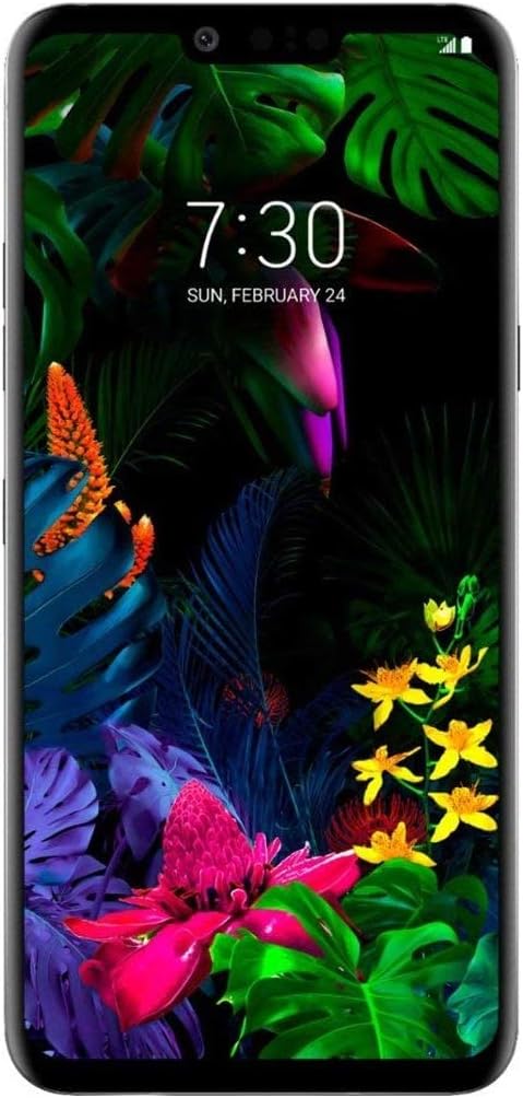 LG G8 ThinQ (G820) 128 GB GSM desbloqueado Smartphone (AT&TT-MobileCricketSimple Mobile  H2O  Mint) – Gris platino (renovado)