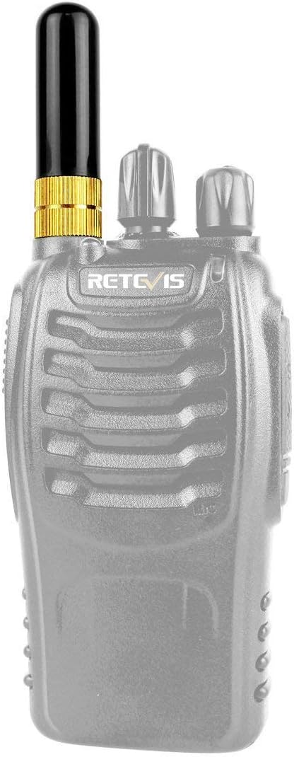 Retevis Antena de radio de 2 vías, antena SMA-F de 136-174400-480MHz compatible con BaoFeng UV-5R BF-888S UV-82 Retevis RT29 RT-5R RT86 RB25 RB85