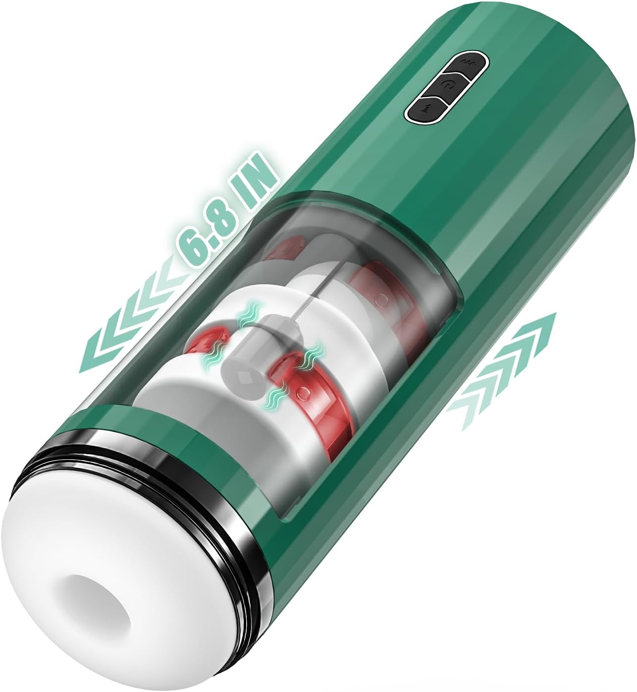 Mesterstar Masturbador masculino automático para adultos, taza de masturbación para hombre, manos libres, bolsillo con 7 modos de vibración y 5