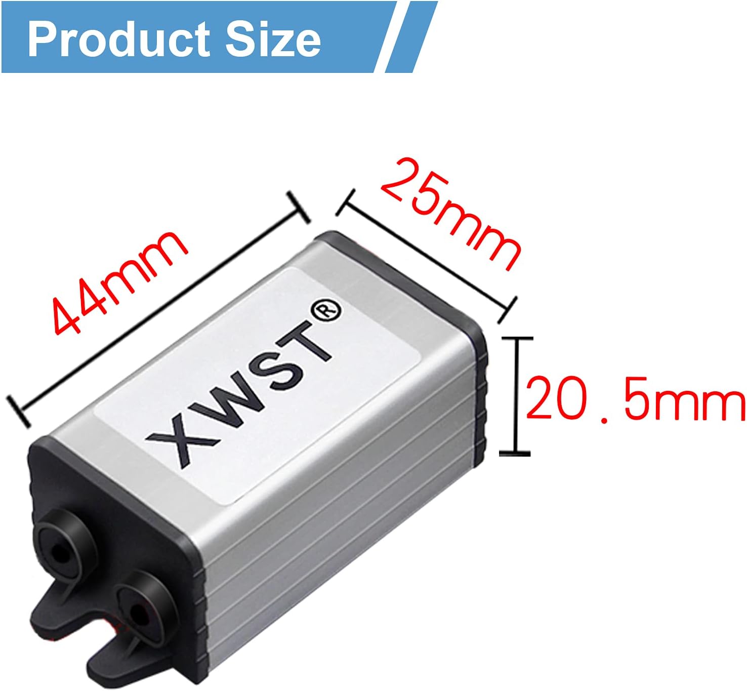 XWST DC 12V 24V reductor de voltaje convertidor de 5 V 5 A 25 W, regulador de 5 voltios, fuente de alimentación impermeable DCDC Buck transformador