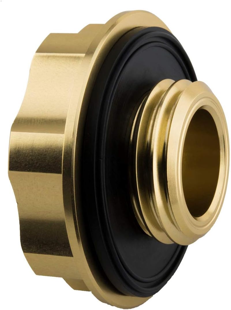 VMS RACING Tapa de aceite de oro con emblema de fibra de carbono negro real en aluminio mecanizado CNC compatible con Honda Acura Integra