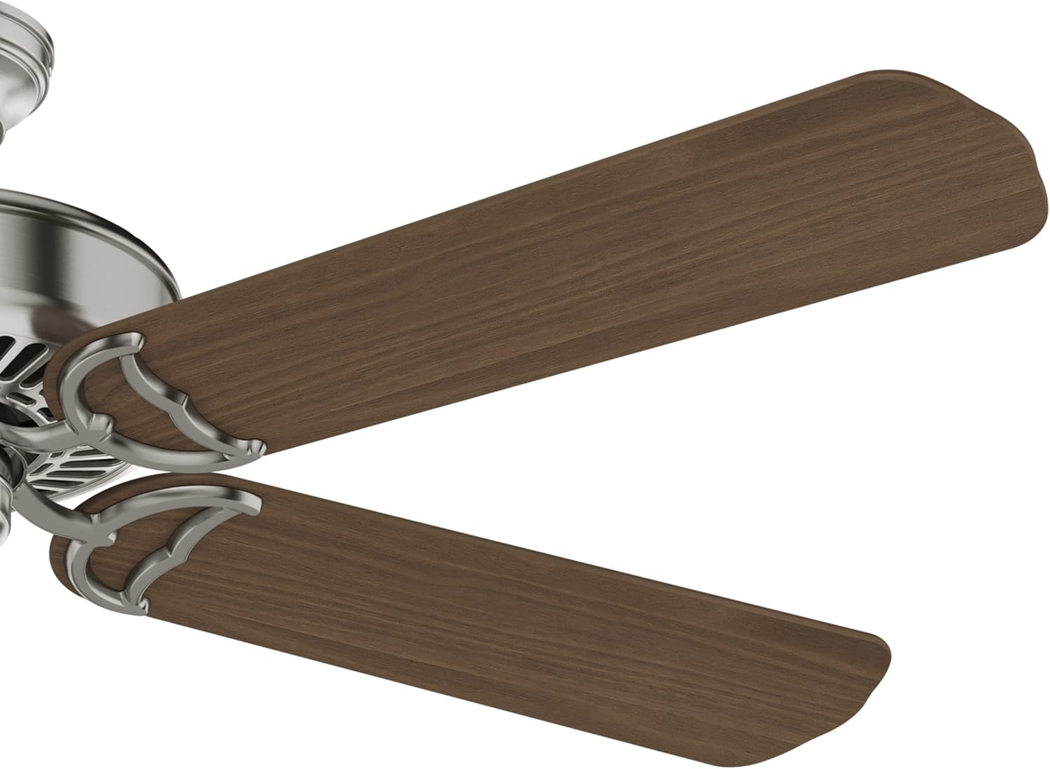 Casablanca Panama – Ventilador de techo para interiores con control de pared, níquel cepillado, tamaño grande