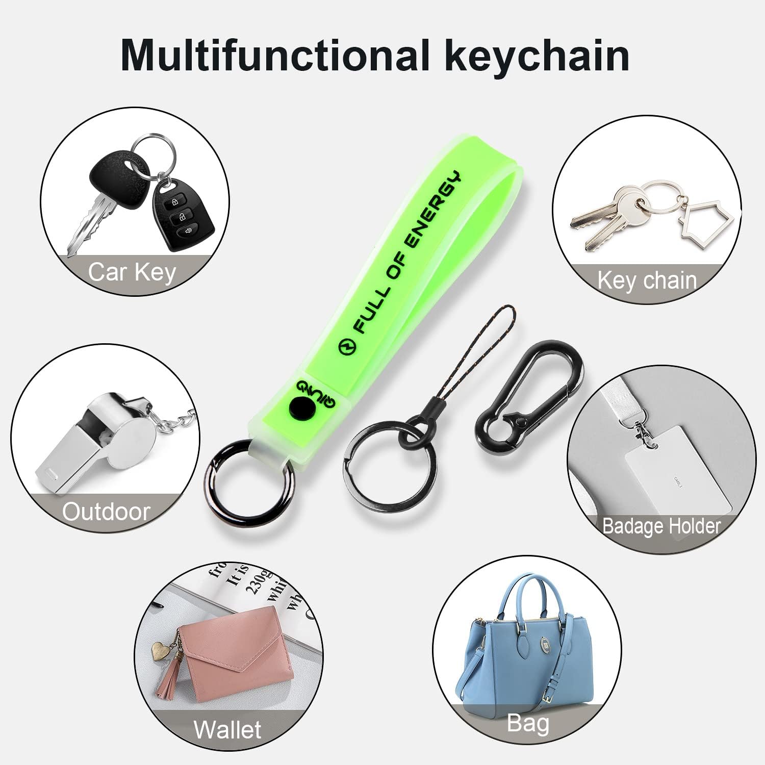 DREARK Cordones de muñeca para llaves, llavero de muñeca para mujeres y hombres, teléfono cámara, llaves de coche, tarjetas de identificación,