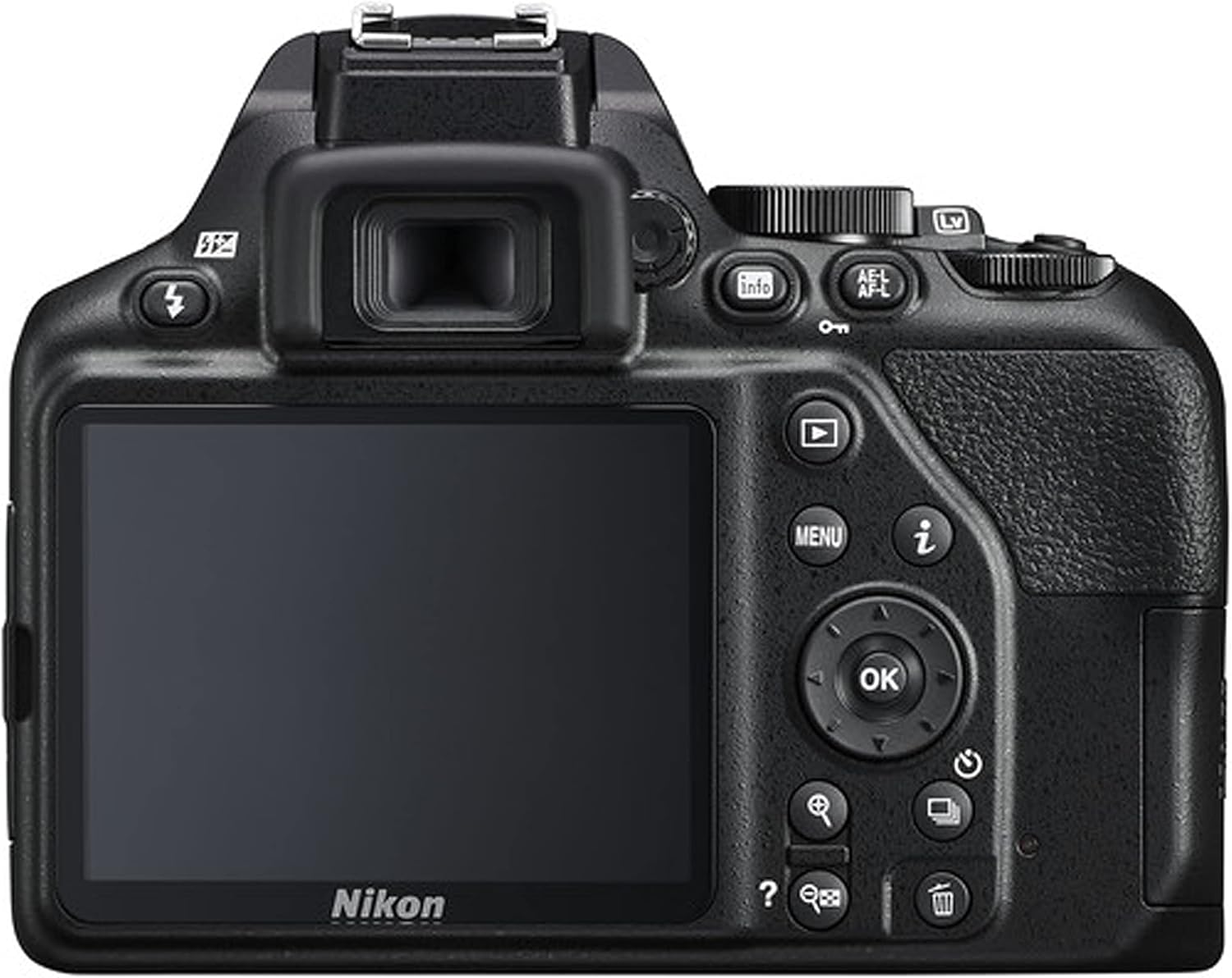 Nikon Paquete de cámara D3500 DSLR con lente VR de 0.709-2.165 in + memoria Extreme Pro Speed de 128 GB + filtros, lentes, funda de trípode, 2