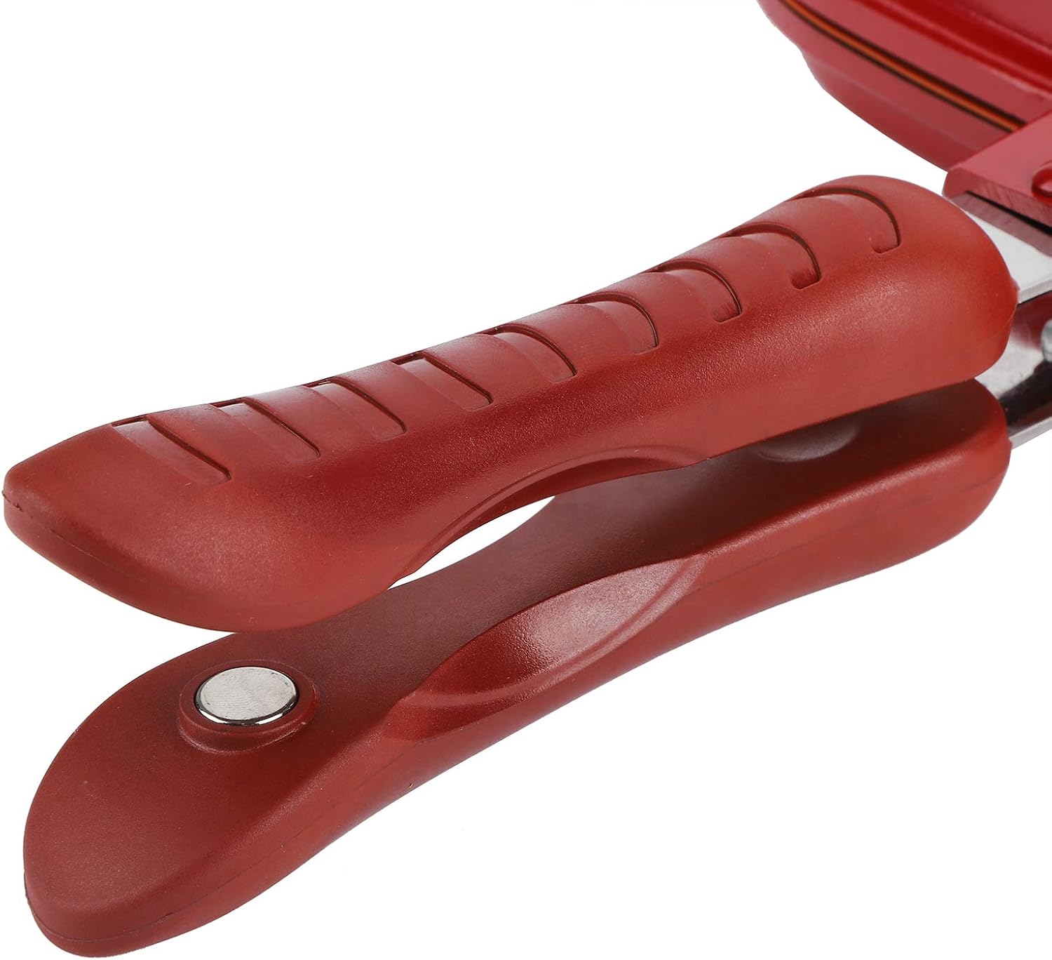 Gavigain Sartén de aluminio de doble cara, antiadherente, compatible con estufa eléctrica, 12 pulgadas