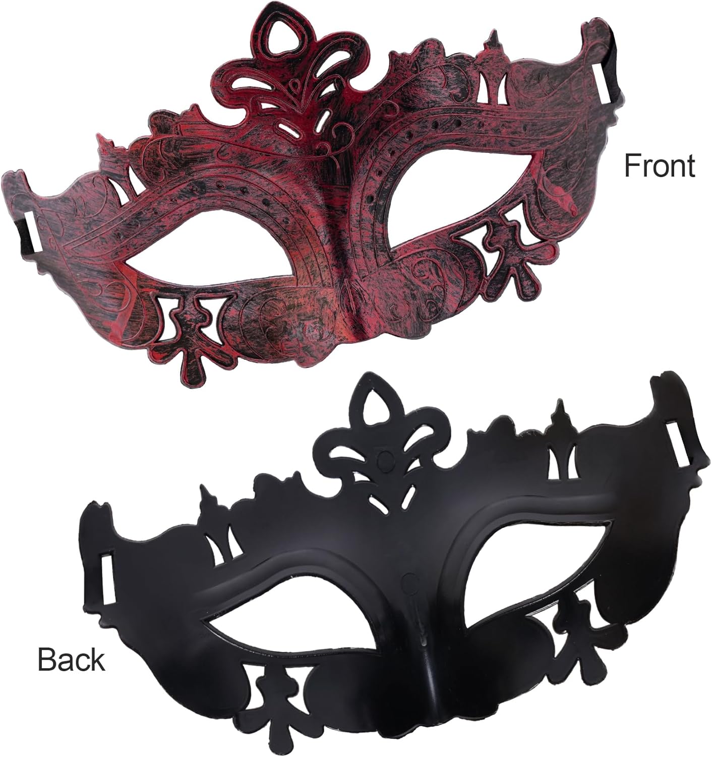 16 máscaras de mascarada, máscaras antiguas vintage, máscaras venecianas, máscaras de carnaval para fiesta de máscaras