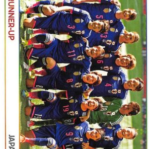 2015-16 Panini FIFA 365 Stickers Soccer #68 Runner-UpJapan Trading Card Sized Album Sticker 2015-16 Panini FIFA 365 Stickers Soccer #68 Runner-UpJapan Trading Card Sized Album Sticker