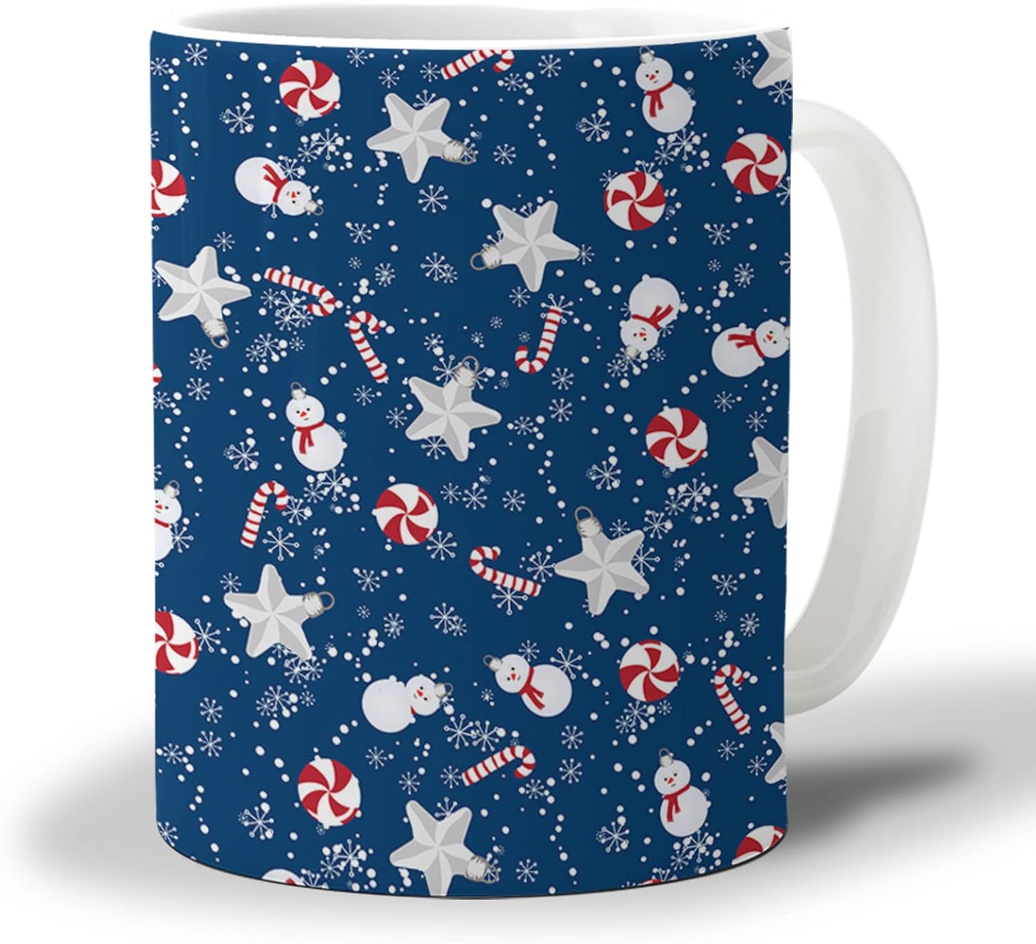 Taza de cerámica de 12 onzas para caféaguaté, taza de porcelana de Feliz Navidad e idea de regalo para el día de San Valentín, Acción de Gracias,