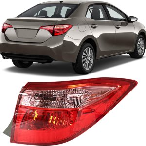 Repuesto para Toyota Corolla 2017 2018 2019 Luz trasera freno trasero derecho lado pasajero exterior 8155002B00 TO2805130 Repuesto para Toyota Corolla 2017 2018 2019 Luz trasera freno trasero derecho lado pasajero exterior 8155002B00 TO2805130