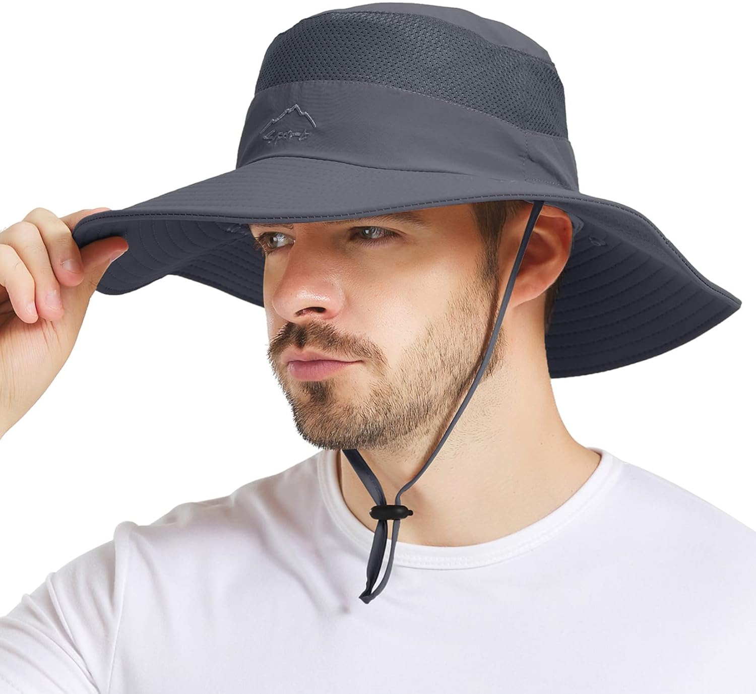 Century Star Sombrero de pesca plegable para mujer y hombre, protección contra rayos UV, sombreros de senderismo al aire libre con solapa para el