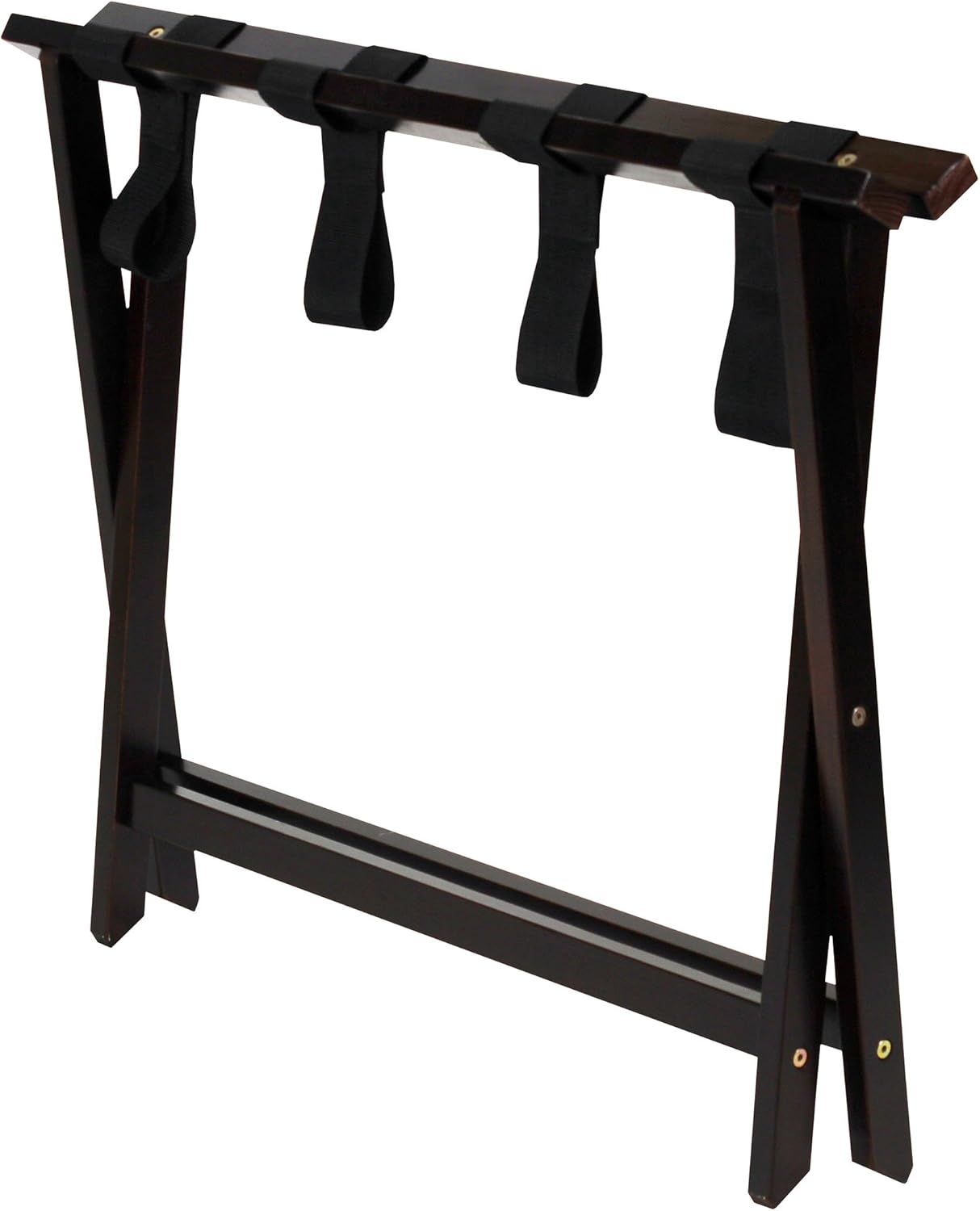 Casual Home Portaequipajes extra ancho de 30 pulgadas, madera maciza