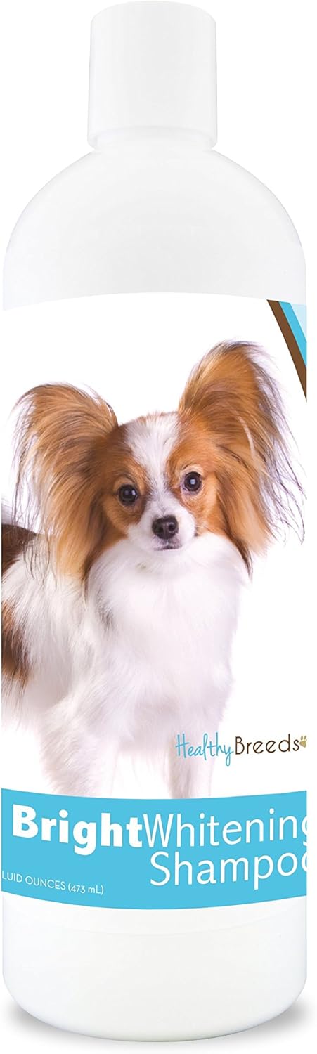Healthy Breeds Papillon Bright Whitening Shampoo 12 oz