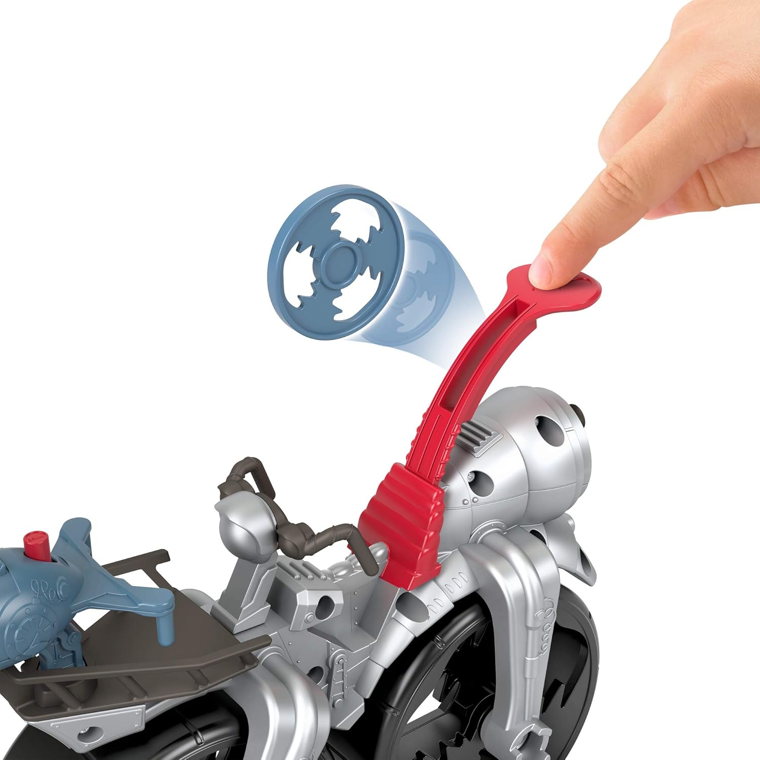 Imaginext Minions The Rise of Gru Rocket Bike and Gru, juego de vehículos y figuras de 6 piezas para niños en edad preescolar a partir de 3 años