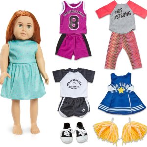 Springfield – Muñeca Olivia de 18 pulgadas con kit de atuendo deportivo Springfield – Muñeca Olivia de 18 pulgadas con kit de atuendo deportivo
