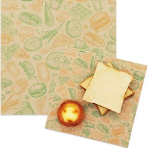 Hojas de papel prémium para delicatessen de 8 x 8 pulgadas, 300 forros a prueba de grasa para botes de comida, envoltorios de sándwich precortados, Hojas de papel prémium para delicatessen de 8 x 8 pulgadas, 300 forros a prueba de grasa para botes de comida, envoltorios de sándwich precortados,