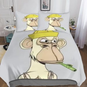 WTEVMAIY Cute Monkey Duvet Cover Microfiber Animal Duvet Cover Set,Soft and Breathable with Zipper Closure Suitable for Recognizing Children WTEVMAIY Cute Monkey Duvet Cover Microfiber Animal Duvet Cover Set,Soft and Breathable with Zipper Closure Suitable for Recognizing Children