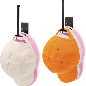 Organizador de sombreros para gorras de béisbol, paquete de 2 estantes para gorras de béisbol, ganchos para sombreros para gorras de béisbol, Organizador de sombreros para gorras de béisbol, paquete de 2 estantes para gorras de béisbol, ganchos para sombreros para gorras de béisbol,