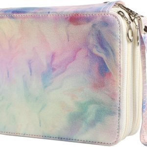 Lbxgap Organizador de 72 ranuras para lápices con cremallera para lápices de acuarela Prismacolor, lápices de colores Crayola, lápices Marco Lbxgap Organizador de 72 ranuras para lápices con cremallera para lápices de acuarela Prismacolor, lápices de colores Crayola, lápices Marco