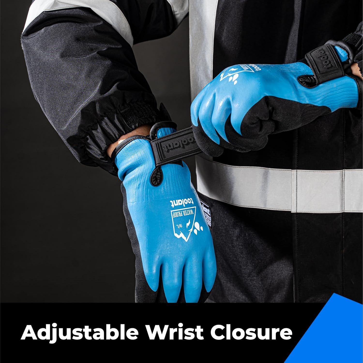 Guantes 100% impermeables para hombres y mujeres, guantes de trabajo de invierno para clima frío, Touchsreen, guantes de congelador con aislamiento