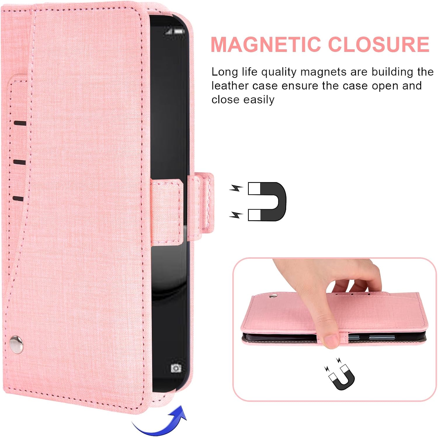 Asuwish Funda para teléfono Huawei Mate 10 Pro con protector de pantalla de vidrio templado y correa para la muñeca, soporte para tarjeta de