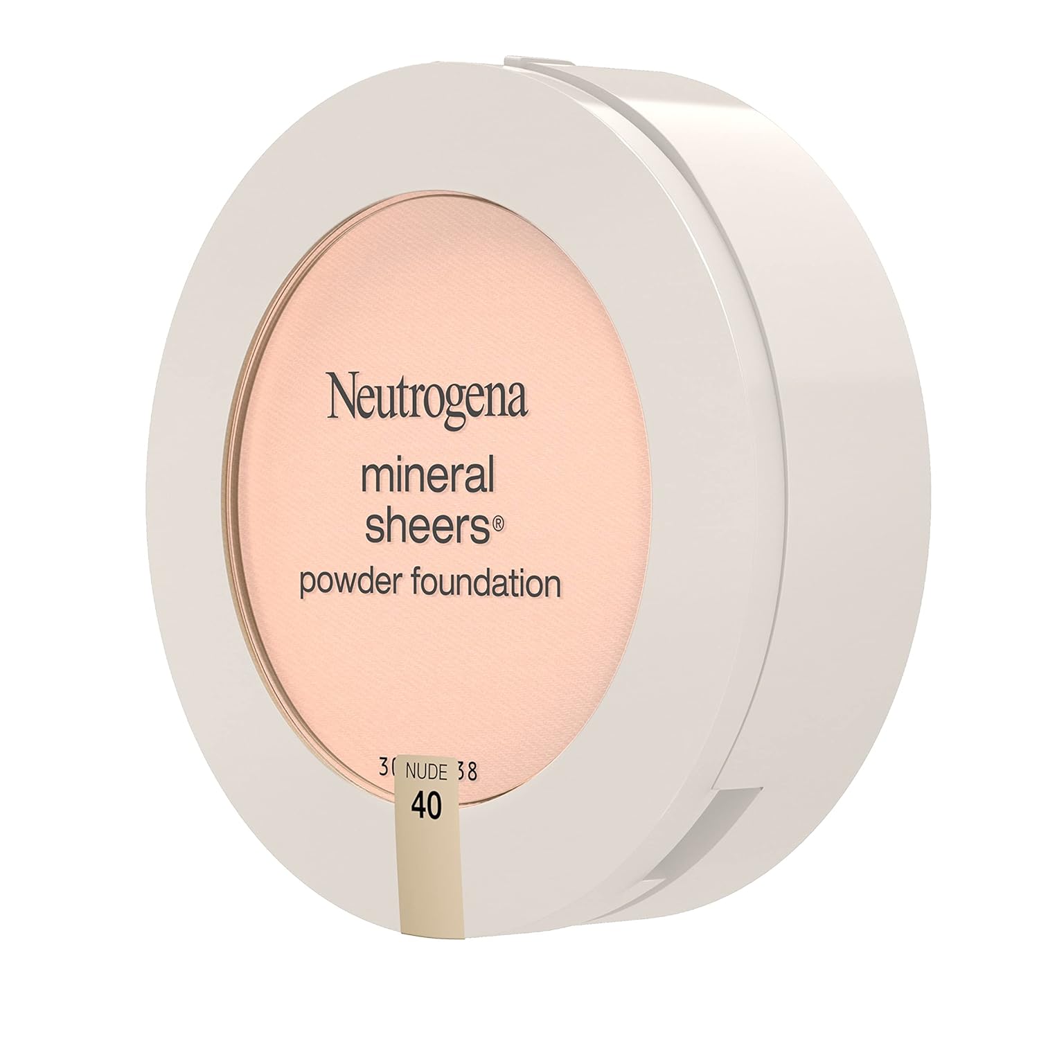 Neutrogena Mineral Sheers – Base compacta en polvo, base mineral ligera y sin aceite, sin fragancia, color piel, 40.34 onzas
