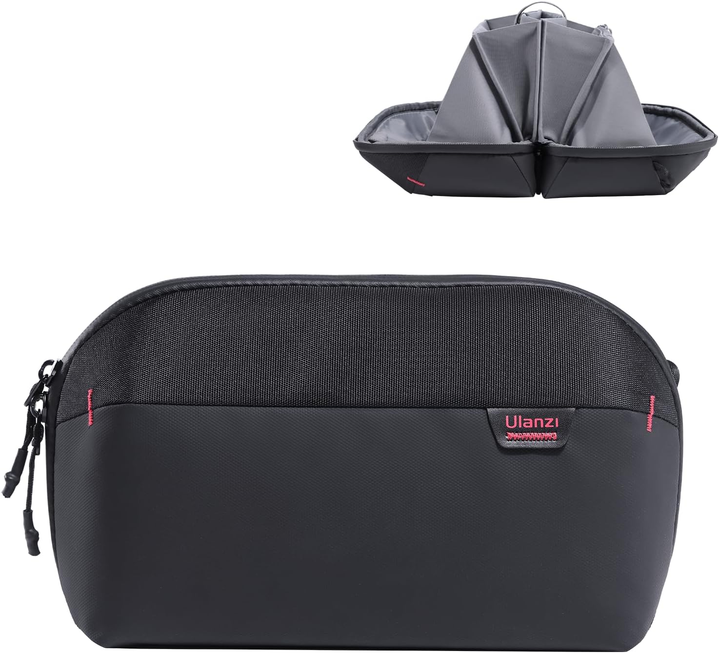 ULANZI Traker Tech Pouch Pro, BP07 Traker Bolsa de almacenamiento de 2.5 L, organizador de electrónica, bolsa de asa de accesorios de viaje