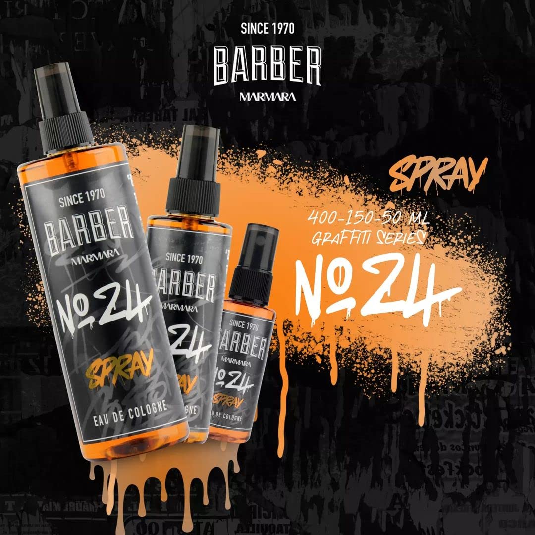 barber marmara Eau de Cologne Pump Spray para hombre Grafitti After Shave Fragancia para hombre Agua de afeitado Agua de afeitado Hombres Barbería