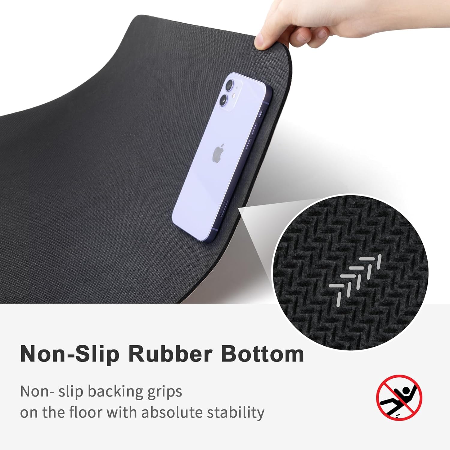 Stiio – Tapetes de baño de 17 x 29.5 pulgadas para baño, súper absorbentes, de secado rápido, de goma antideslizante, delgadas, para debajo de la
