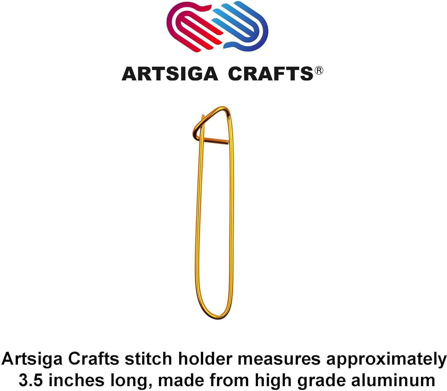 ChiaoGoo Agujas de tejer rectas 9 pulgadas (9.1 in) bambú natural tamaño US 11 (0.315 in) paquete con 1 soporte para puntadas Artsiga Crafts 1011-11