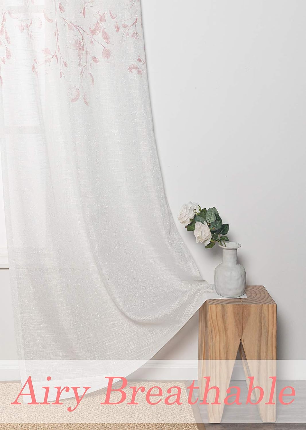 Central Park – Cortinas con diseño de hojas