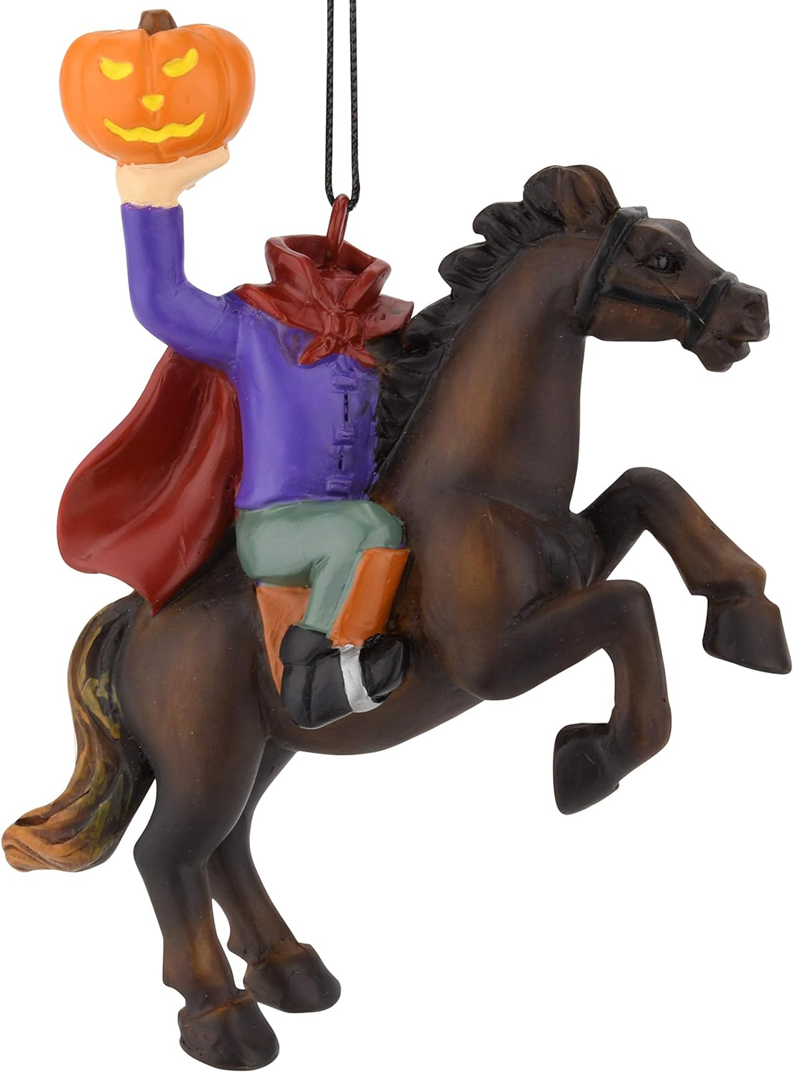 Tree Buddees Jinete sin cabeza con adornos de calabaza para HalloweenNavidad