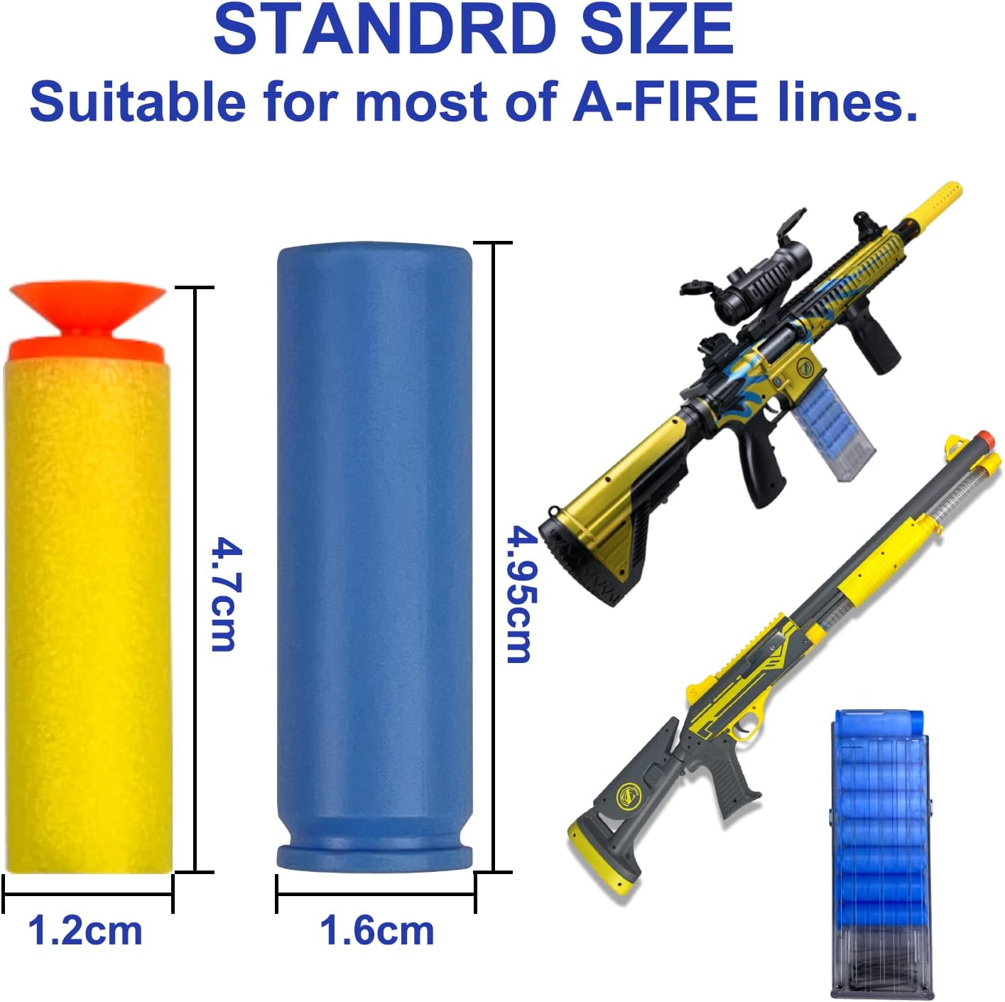 AGM MASTECH Ejectable Soft Bullets 50pcs and Soft Darts 100pcs