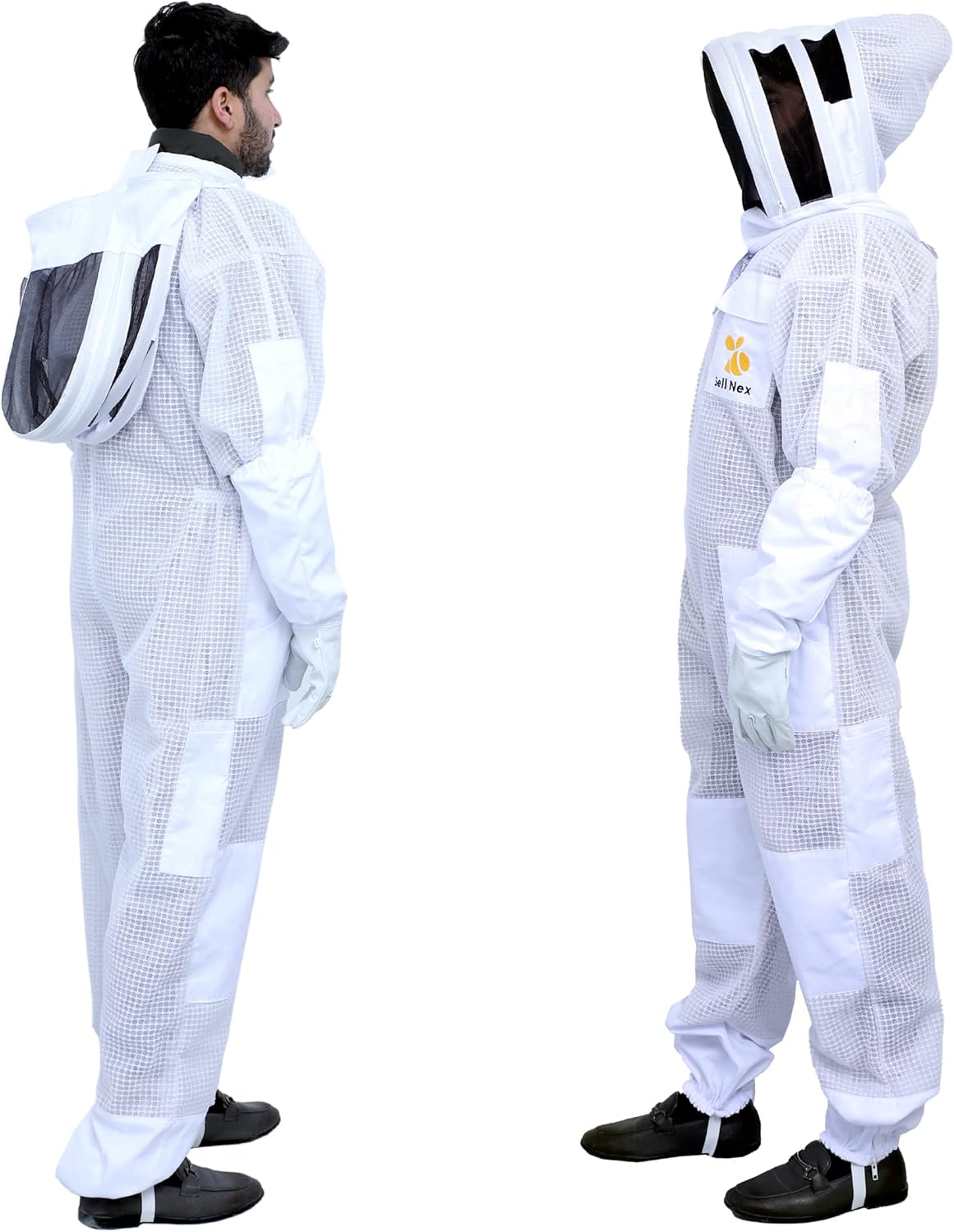 Sell Nex – Traje de abeja profesional de 3 capas ventilado para apicultor, traje de apicultura, traje a prueba de picaduras de abeja, con velo de