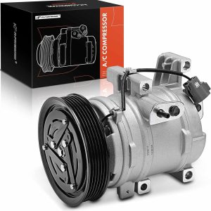 A-Premium Compresor de AC con embrague compatible con Mazda 3 2.3L 2007-2009, 6 2.3L 2006-2007, turboalimentado A-Premium Compresor de AC con embrague compatible con Mazda 3 2.3L 2007-2009, 6 2.3L 2006-2007, turboalimentado