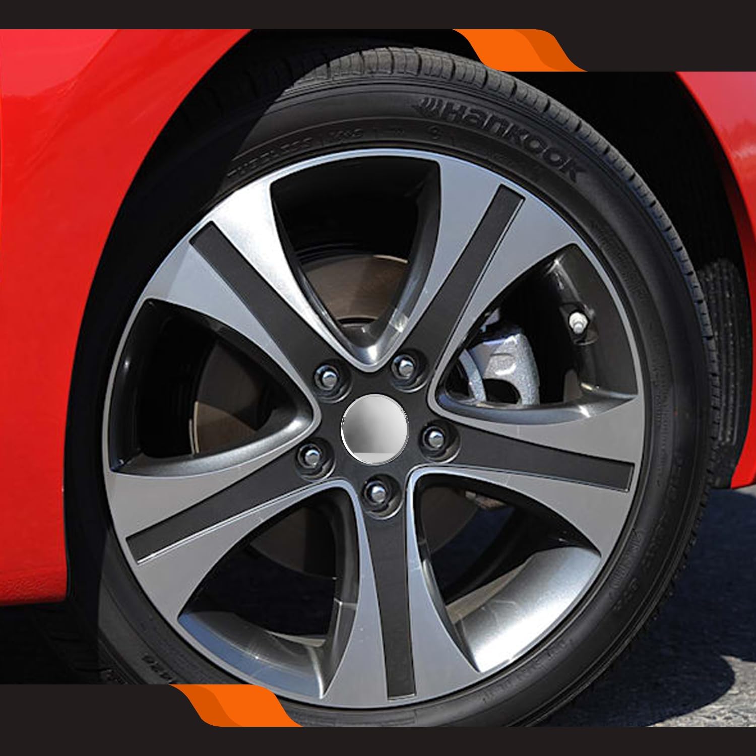 TMS – Tapones centrales de rueda de 2.9 pulgadas, 2.9 pulgadas, paquete de 4 (cromo, exterior de 2.953 in, interior de 2.874 in)