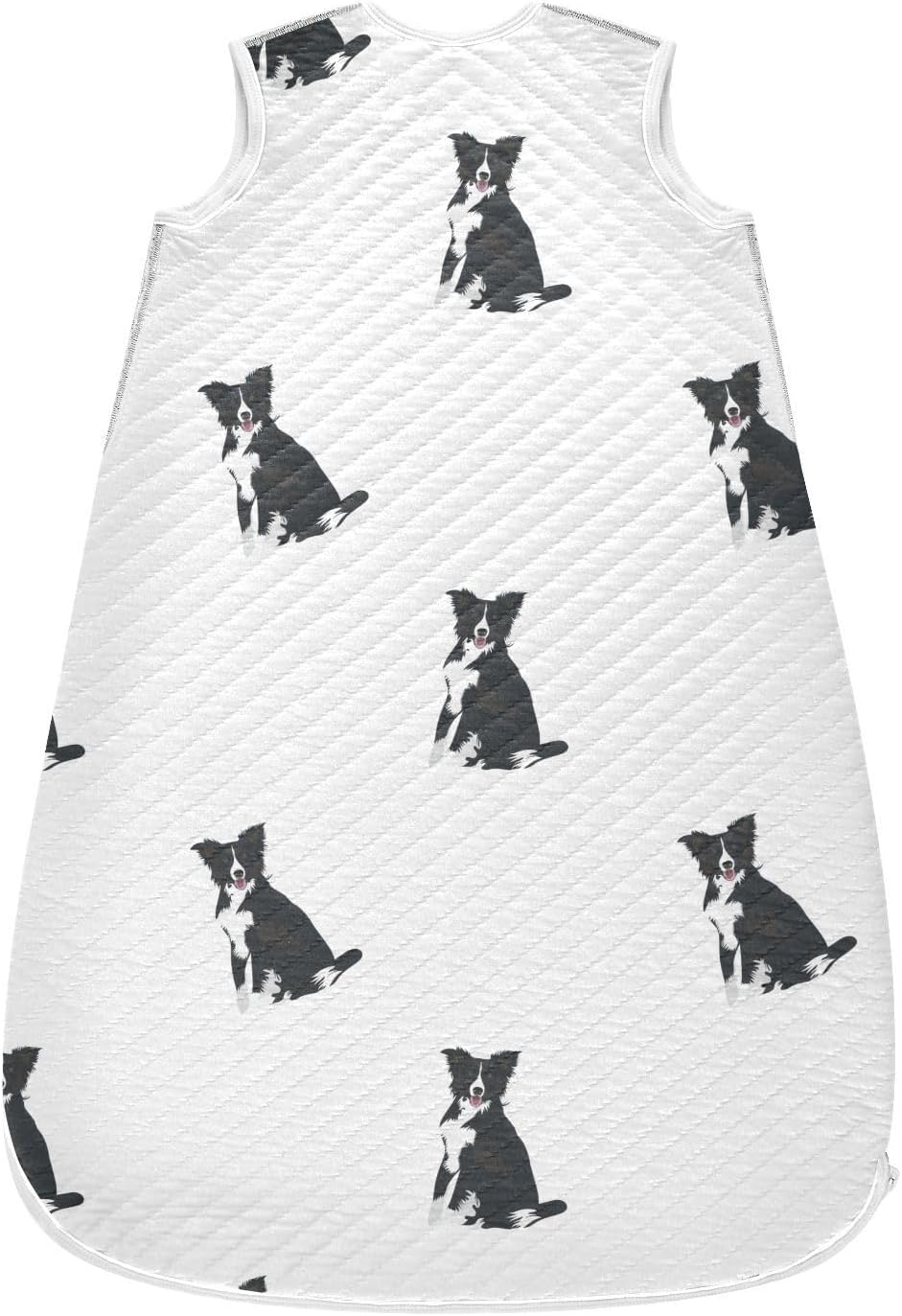 vvfelixl Baby Sleep Sack for 6-12 Months Border Collie Dog Baby Wearable Blanket Zipper Swaddle Transition Sleeping Bag for Infant Baby Sleep Suit