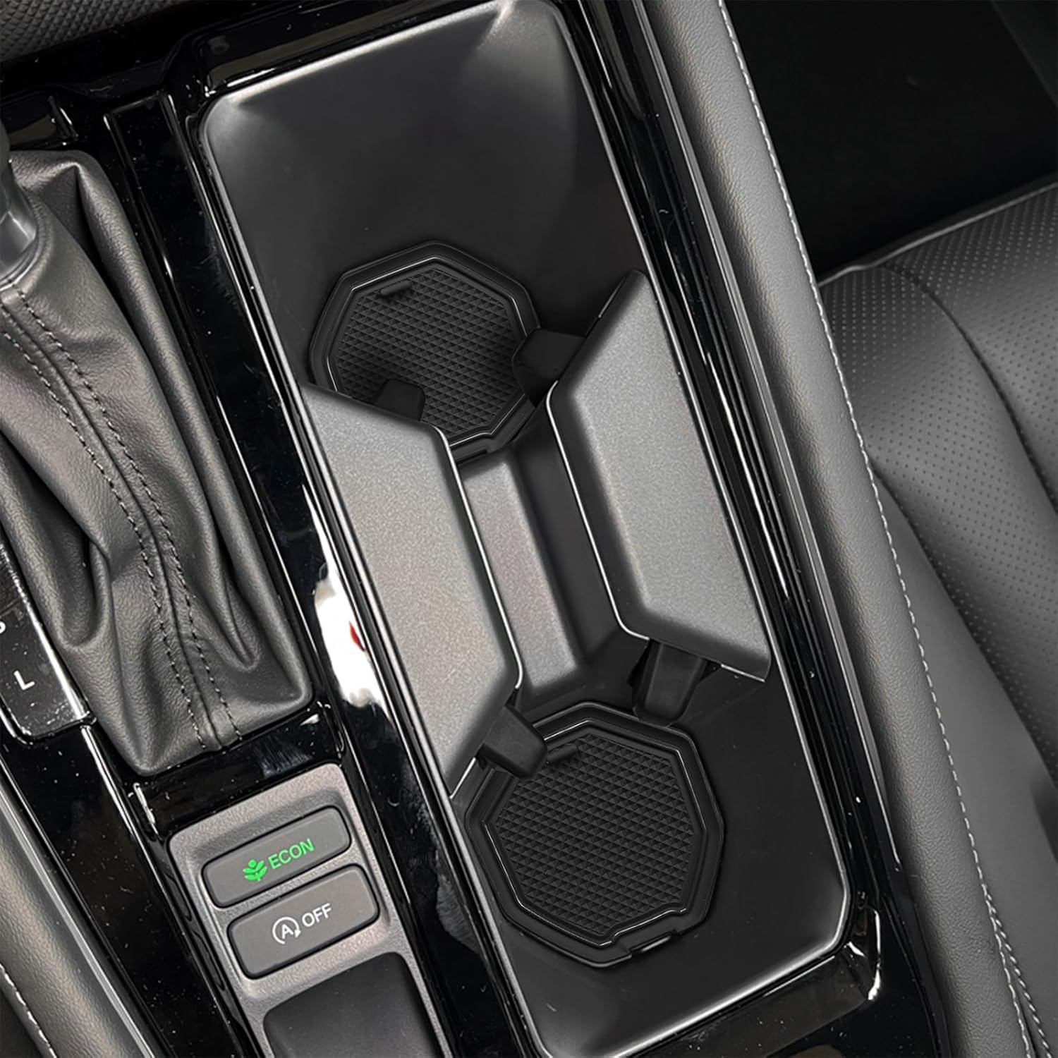 smabee Alfombrillas antideslizantes para ranura de puerta para automóvil, compatibles con Honda Accord 2024 2023, forros para consola central,