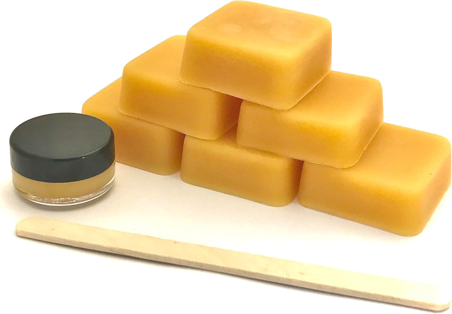 Kit de envoltura de cera de abejas premezclada hecha en Estados Unidos, hecho con resina de pino, cera de abejas y aceite de jojoba, envolturas de