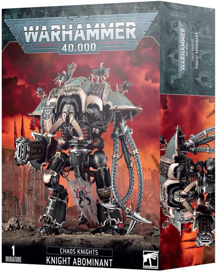 Games Workshop Warhammer 40,000 Caballeros del Caos Caballero Abominante