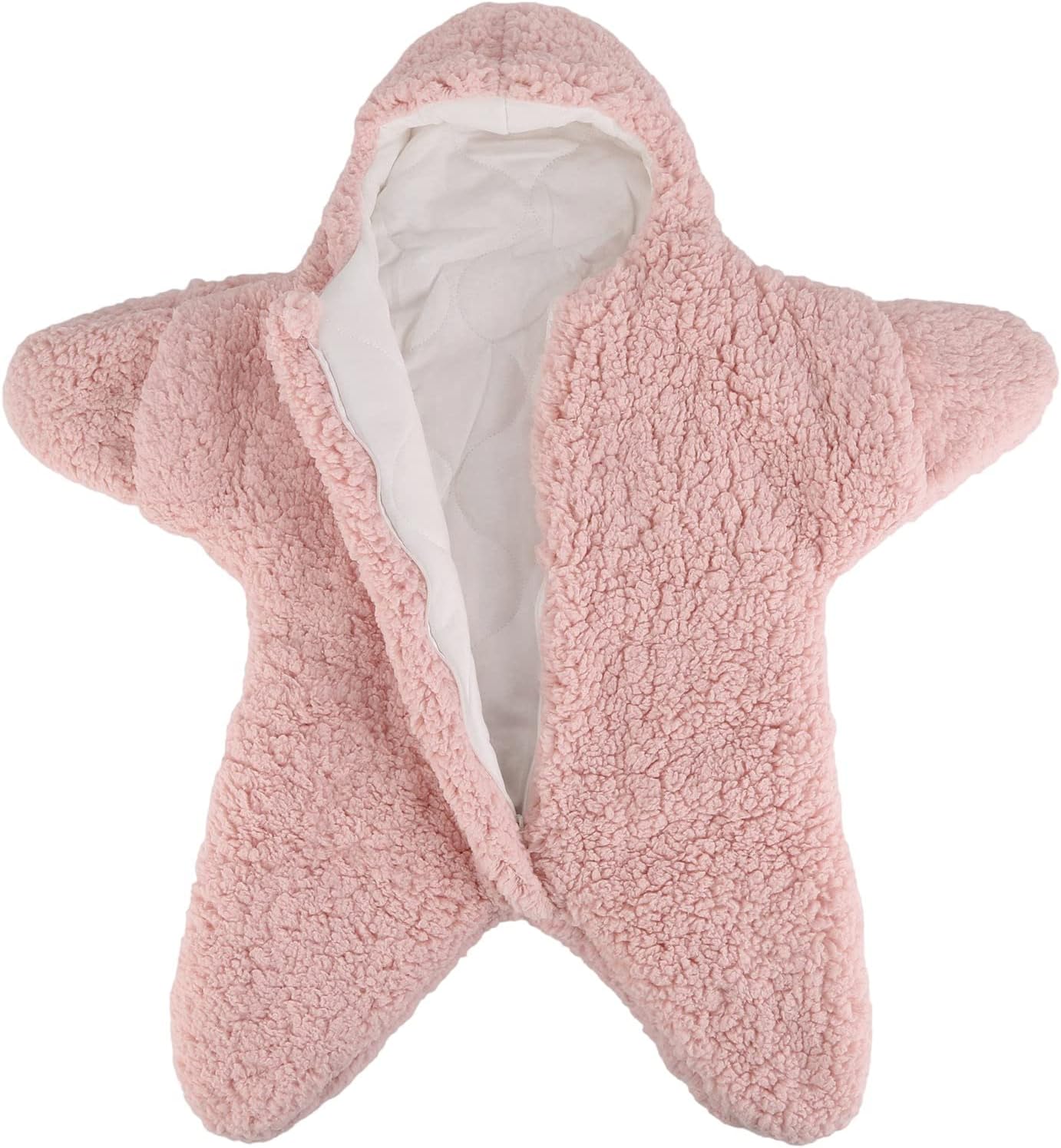 Manta de cochecito para dormir para bebé, a prueba de viento, con diseño de estrella de mar, cálido traje de nieve para bebés recién nacidos,