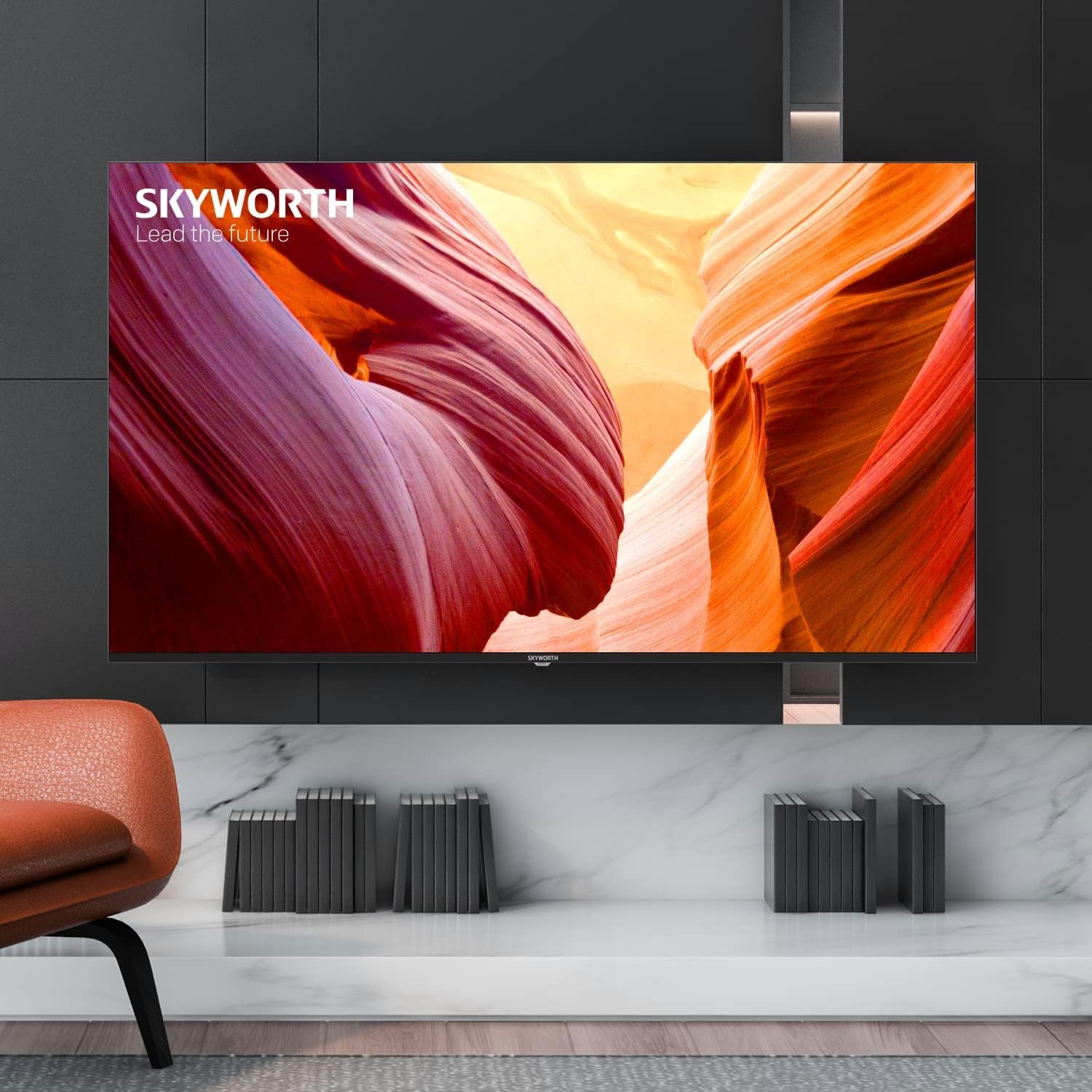 Skyworth Smart TV 4K de 50 pulgadas con compatibilidad con Alexa, Android11.0, HDR10, Dolby Vision, Google Assistant y Chromecast integrado, modo de