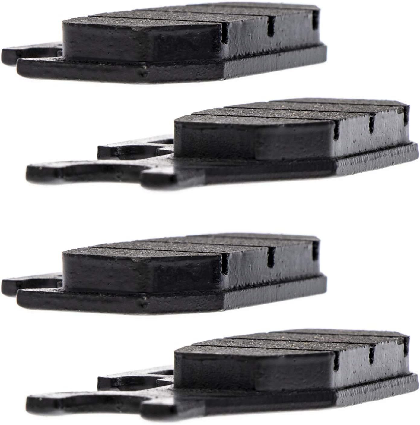 NICHE Juego de pastillas de freno traseras izquierdasderechas para Polaris ACE Ranger 150 1912971 semimetálicas 2 unidades