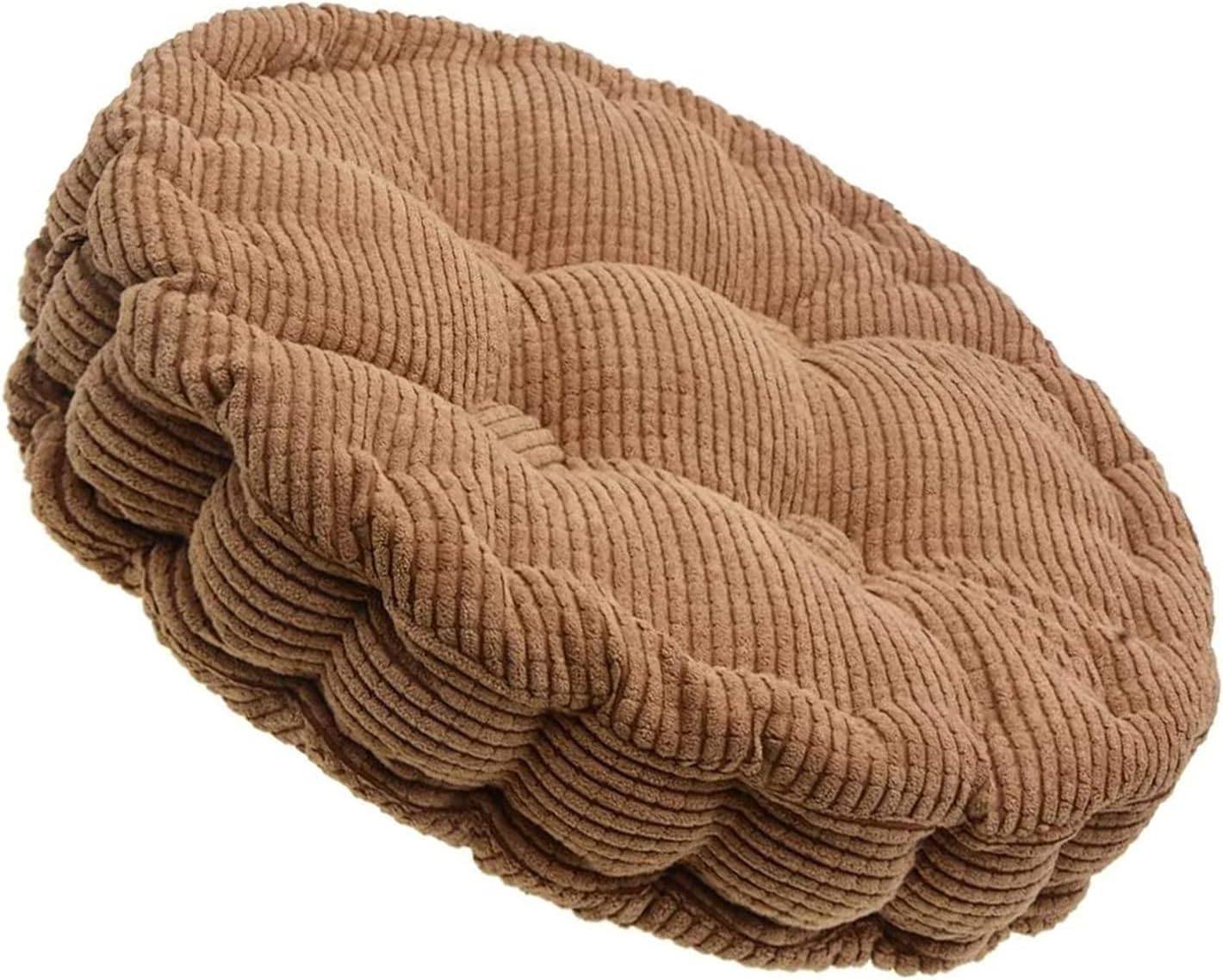 Mairuker Cojines de asiento redondos, rellenos de espuma EPE, cojines de silla para interiores, cojines gruesos de tatami, almohadillas de almohada