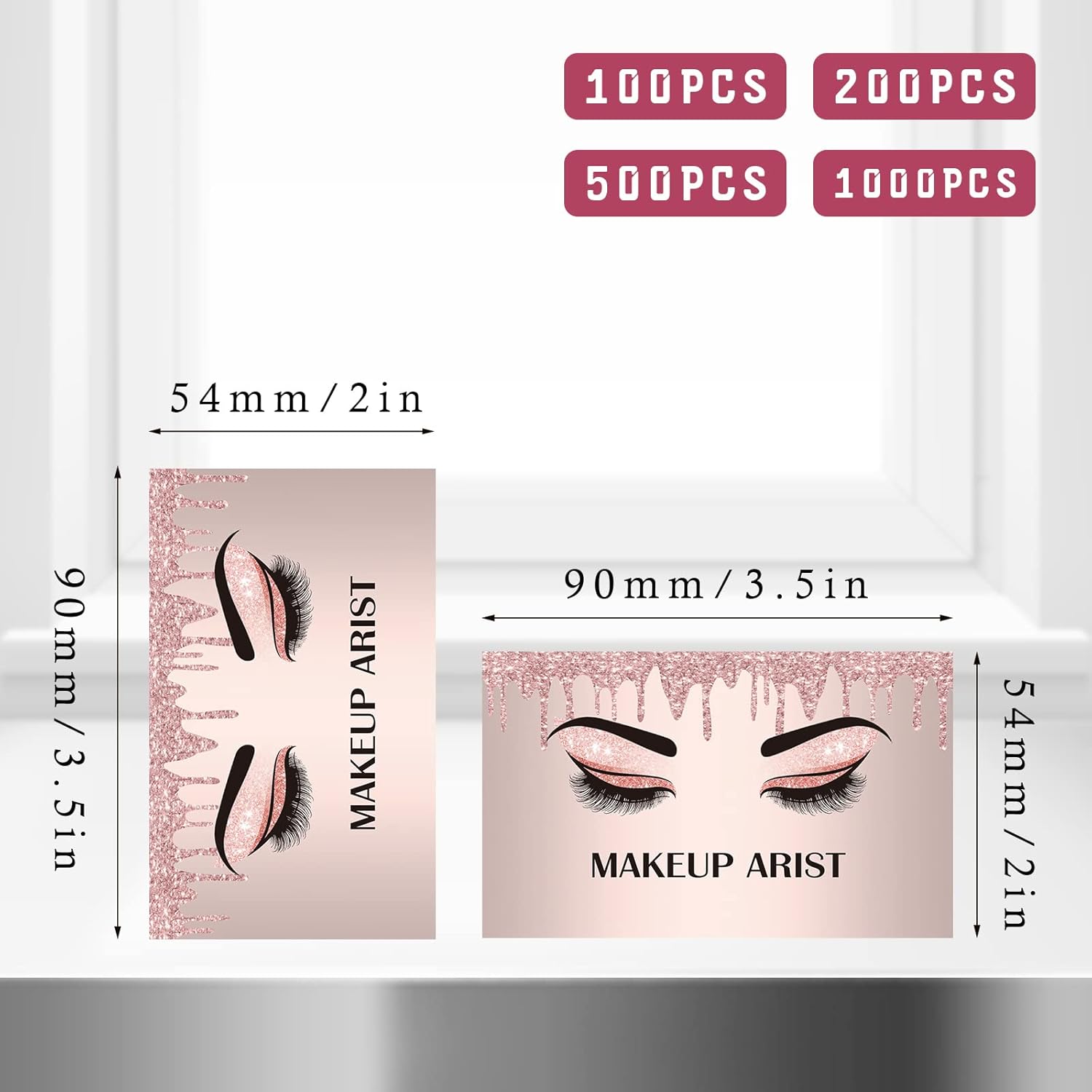 Tarjetas de visita personalizadas con tu logotipo, tarjeta impresa personalizada para fotos de pequeñas empresas frontal y trasera, diseño