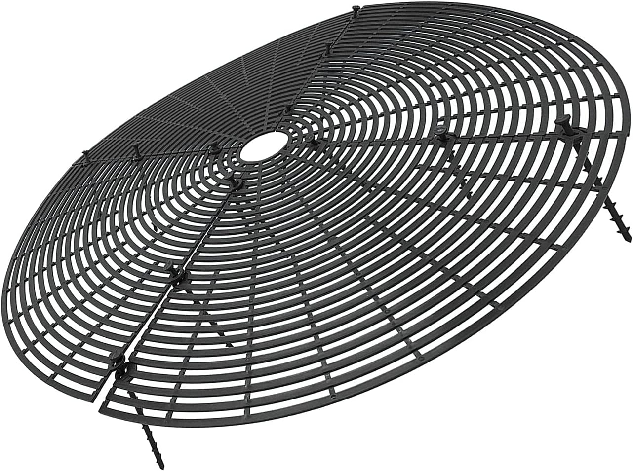Maceta de rejilla para macetas, cubierta de seguridad para bebés, para proteger a los niños, mascotas, plantas, color negro, 20.8 pulgadas, paquete