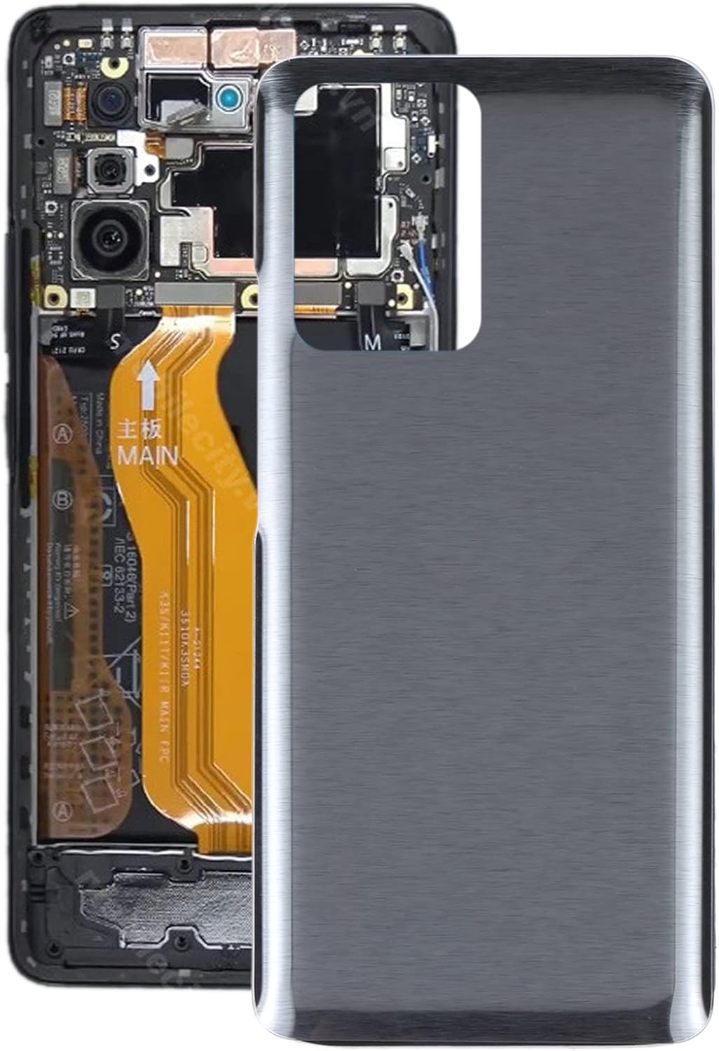 HONGYAN Tapa trasera de batería de vidrio para Xiaomi 11T11T Pro