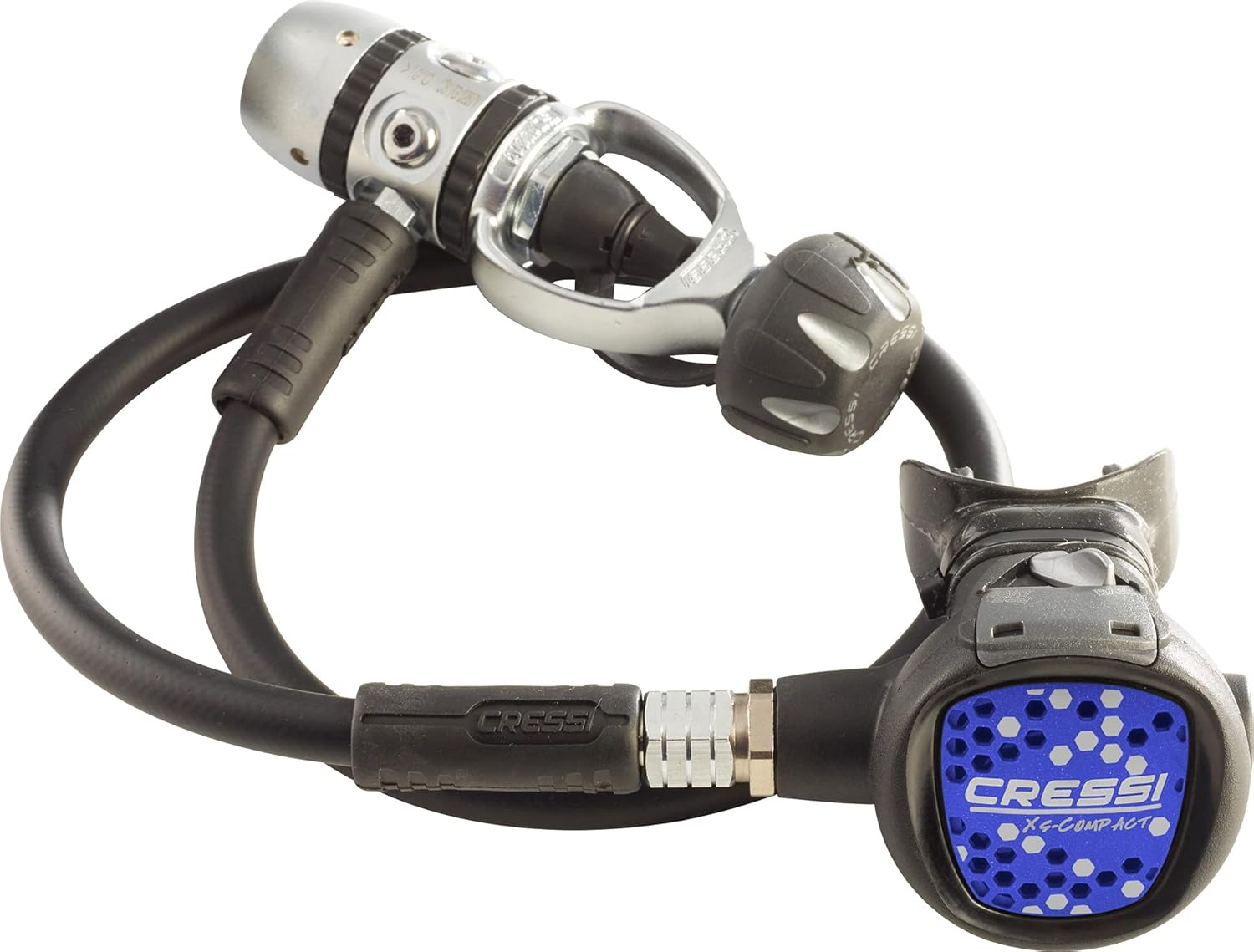 Cressi R1 BCD Donatello Equipo de Buceo AC2 Regulador Compacto Set GupG Reg Bolsa Buceo Paquete de Buceo